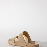 2 Strap Sandal in Fango