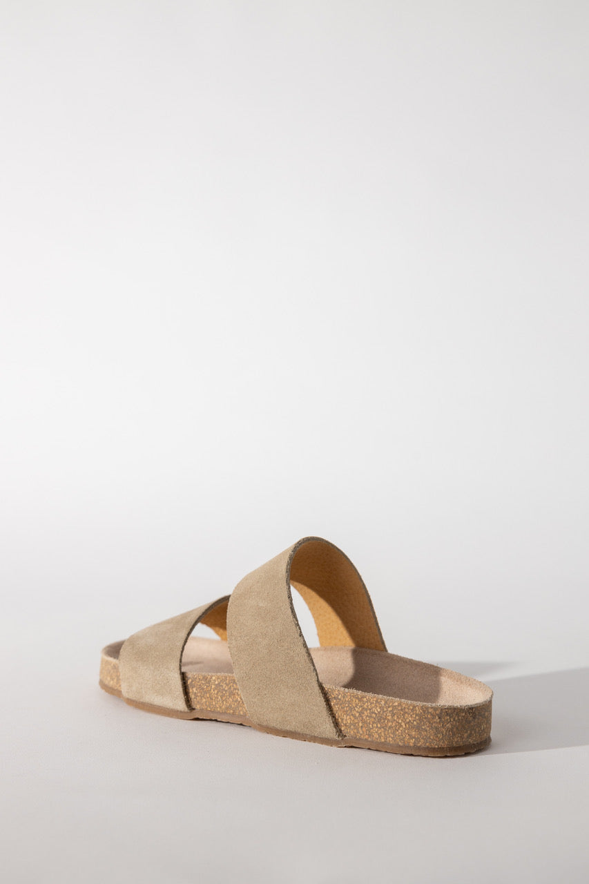 2 Strap Sandal in Fango