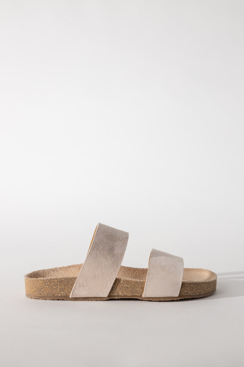 2 Strap Sandal in Cipria