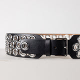 Azzedine Alaia Black Studded Belt