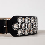 Azzedine Alaia Black Studded Belt