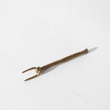 Latondra Bronze 2-Prong Cocktail Fork