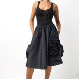 A-Line Midi Skirt