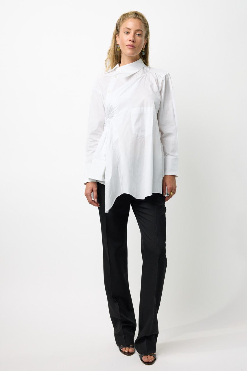 Multi Sleeved Button Down Shirt