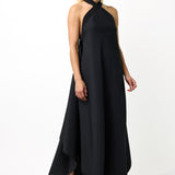 Diamond Jacquard Long Dress