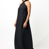 Diamond Jacquard Long Dress