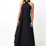 Diamond Jacquard Long Dress