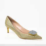 Osella Crystal in Gold Lady