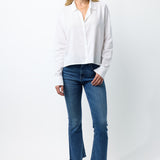 Private 0204 Button Down Cotton Blouse
