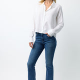 Private 0204 Button Down Cotton Blouse