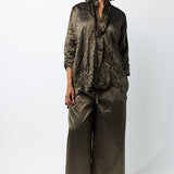 Silk Wide Leg Pant