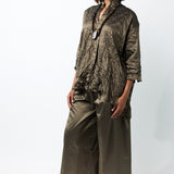 Silk Wide Leg Pant