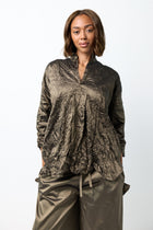 Silk Wide Leg Pant