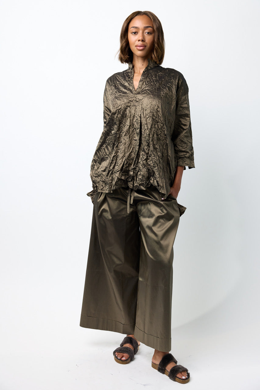 Silk Wide Leg Pant