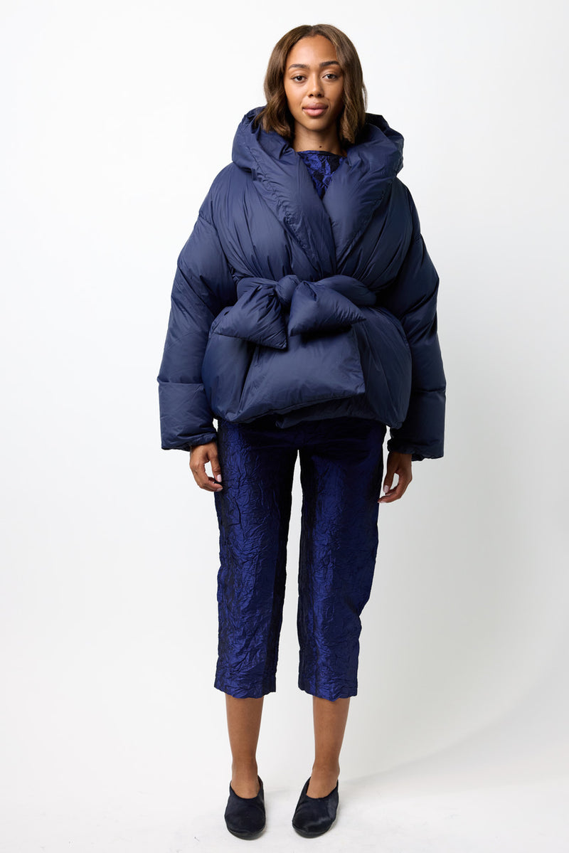 Washed Silk Cigarette Pant