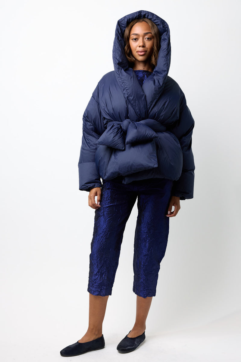 Washed Silk Cigarette Pant