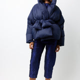 Hooded Puffy Coat