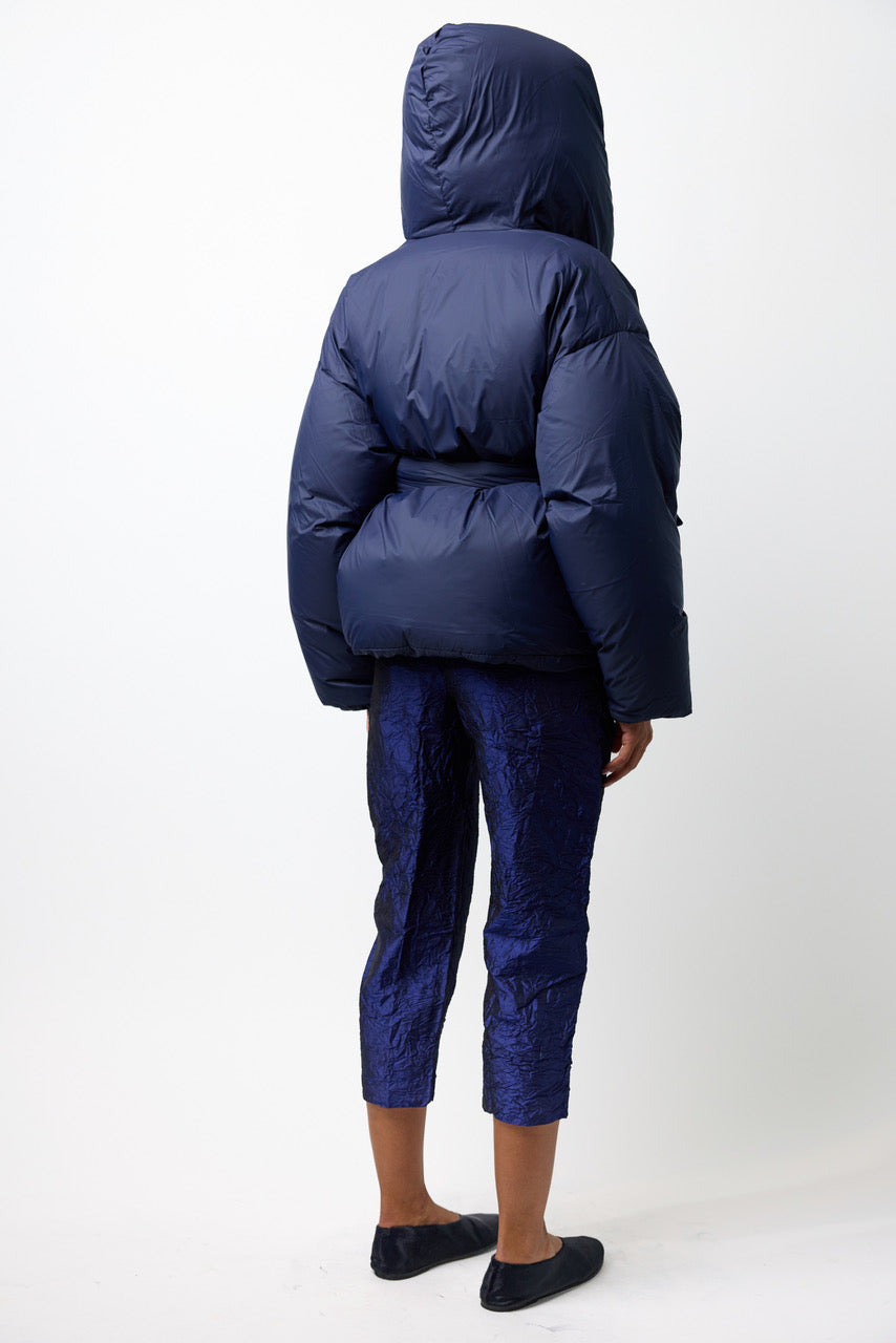 Washed Silk Cigarette Pant