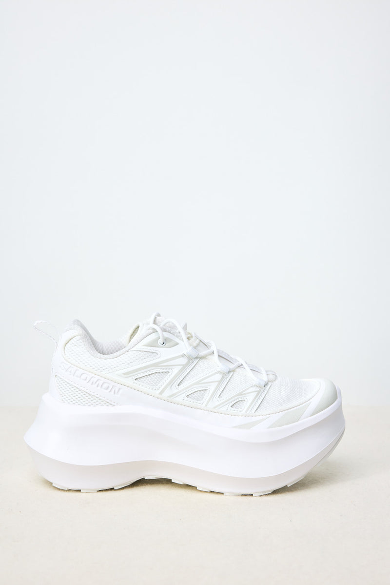 CDG X Salomon XT-6 Expanse Sneakers in White