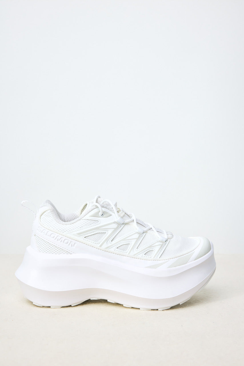 CDG X Salomon XT-6 Expanse Sneakers in White