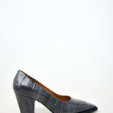 Alexa Wagner Grey Eel Pam Pump