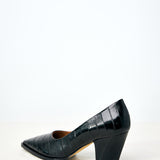 Alexa Wagner Black Eel Pam Pump