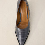 Alexa Wagner Grey Eel Pam Pump