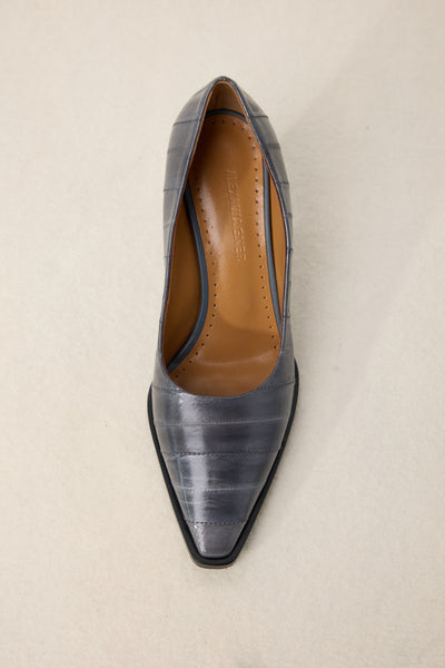 Pam Pump in Grey Eel