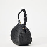 The Row Ostrich Top Handle Bag