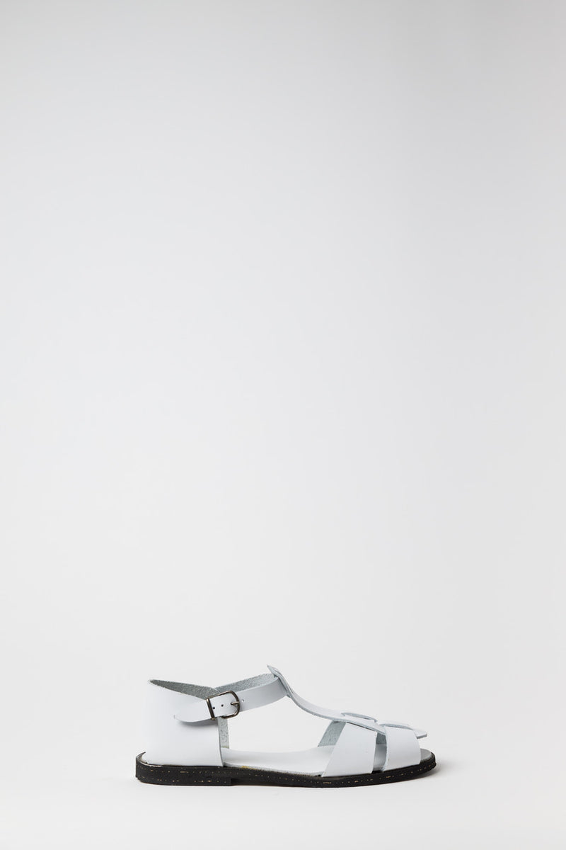 Leather Buckle Sandals