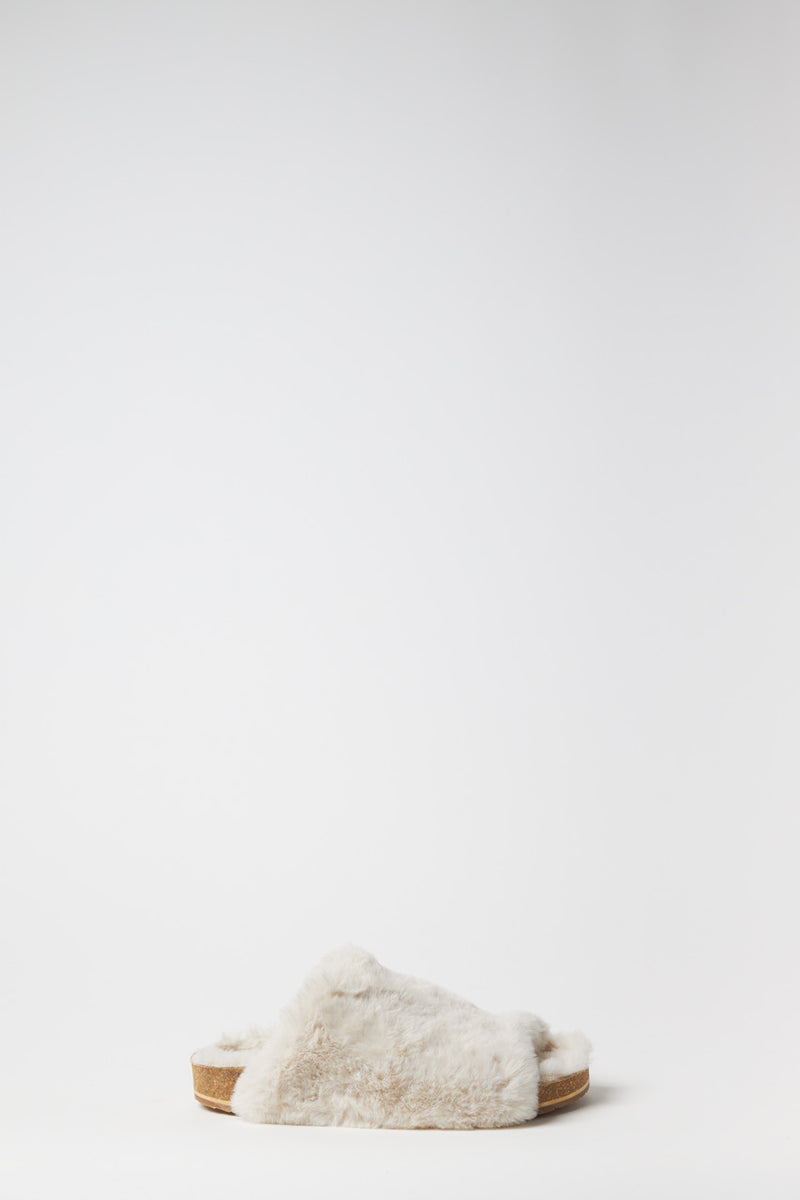 Shearling Sandals
