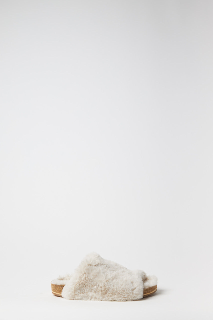 Shearling Sandals