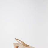 Manolo Blahnik Paledabe Suede Slingback Pump