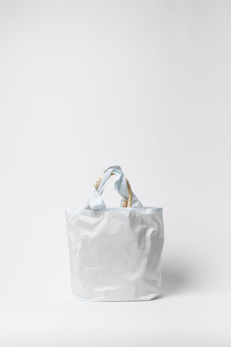Garden Silk Basket Bag