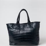 Crocodile Tote Bag with Strap