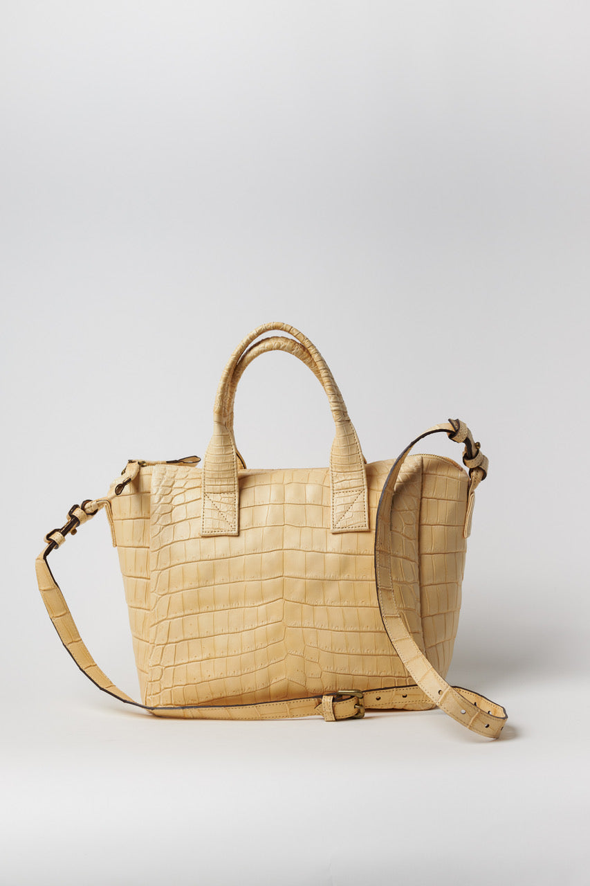 Crocodile Flat Mini-C Tote