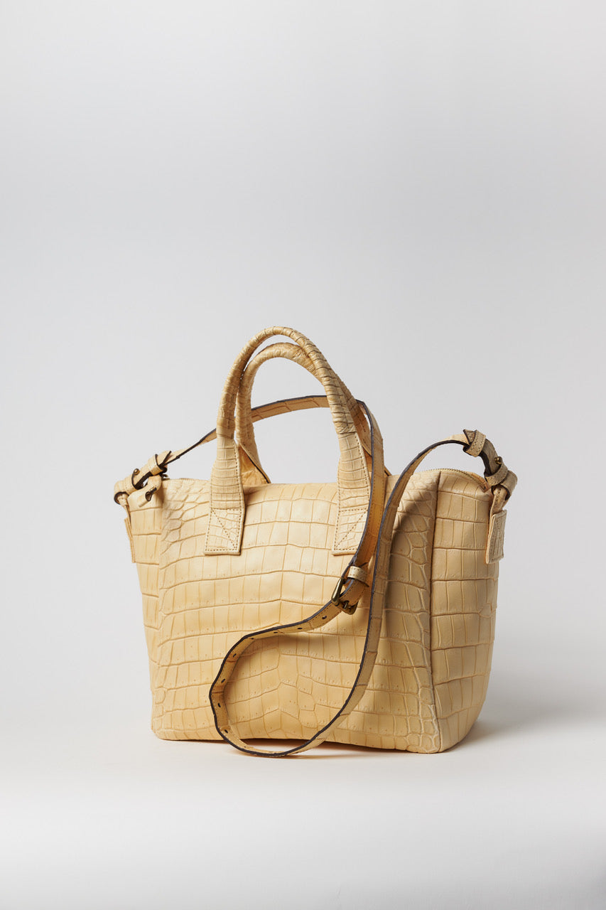Crocodile Flat Mini-C Tote