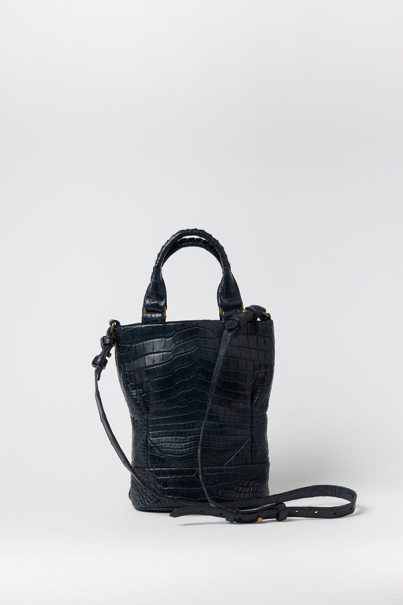 Crocodile Tote Bag with Strap