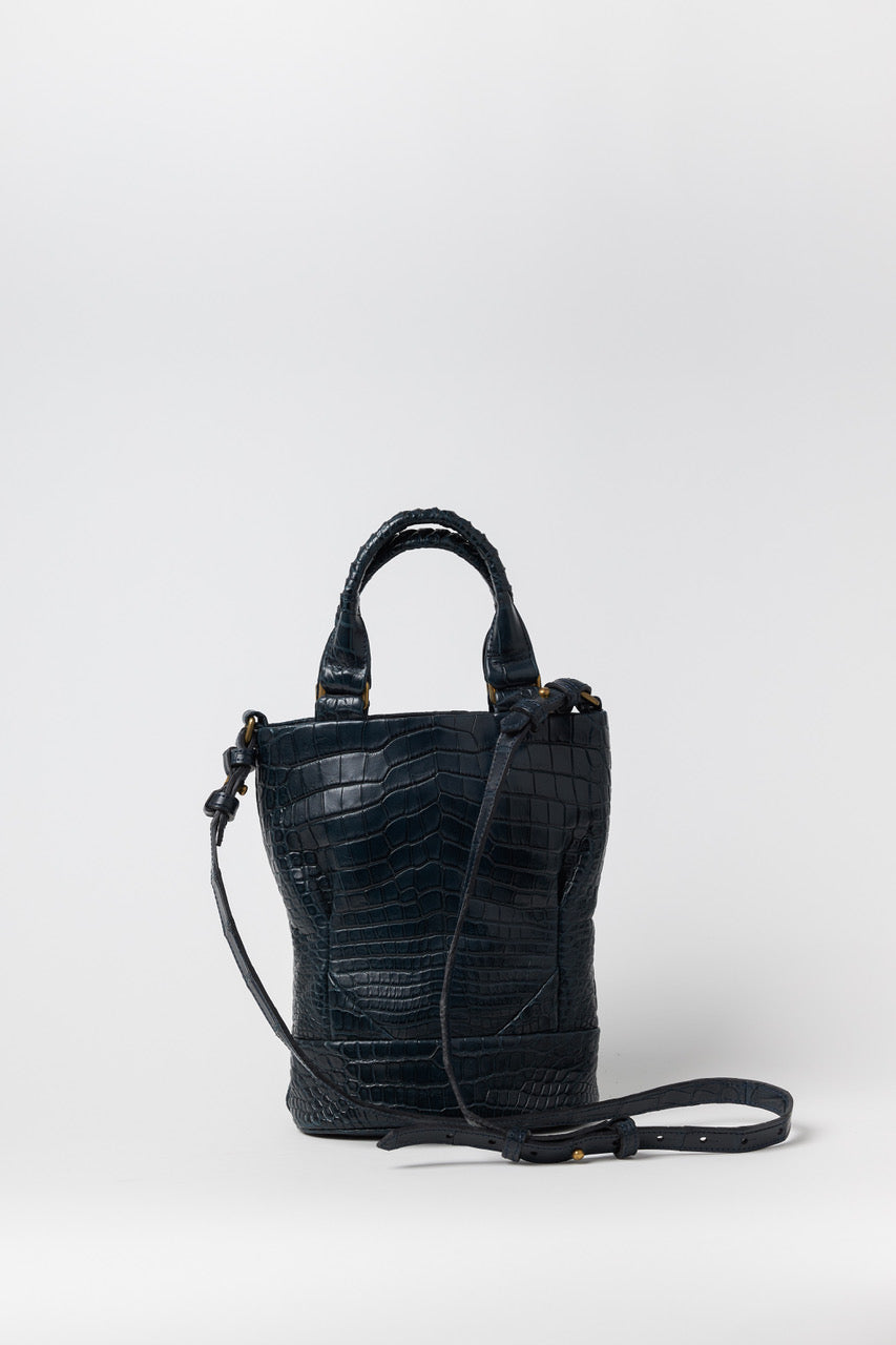 Crocodile Tote Bag with Strap