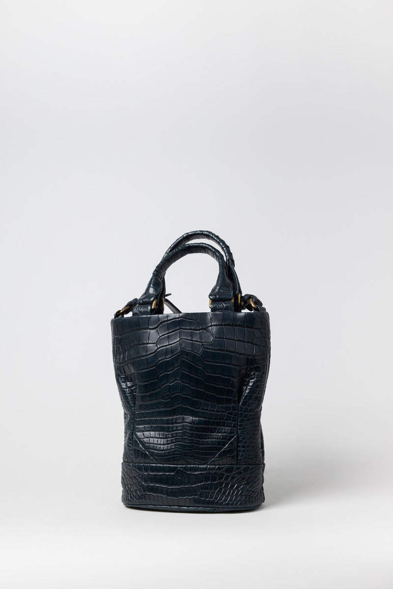 Crocodile Tote Bag with Strap