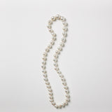 Will Hannigan White Baroque Pearl Strand on Pink String