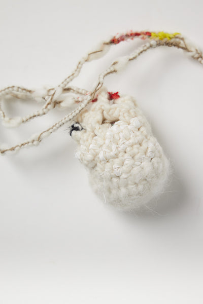 Woven Crochet Bacchetta Necklace