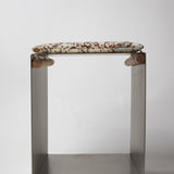 Luisa Cevese Riedizioni Small Stool with Cushion