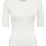 Anahita SS Crew Neck - Ivory