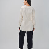 Arts & Science Open Front Night Shirt Natural / 1