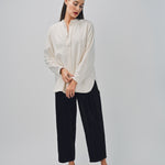 Arts & Science Open Front Night Shirt Natural / 1