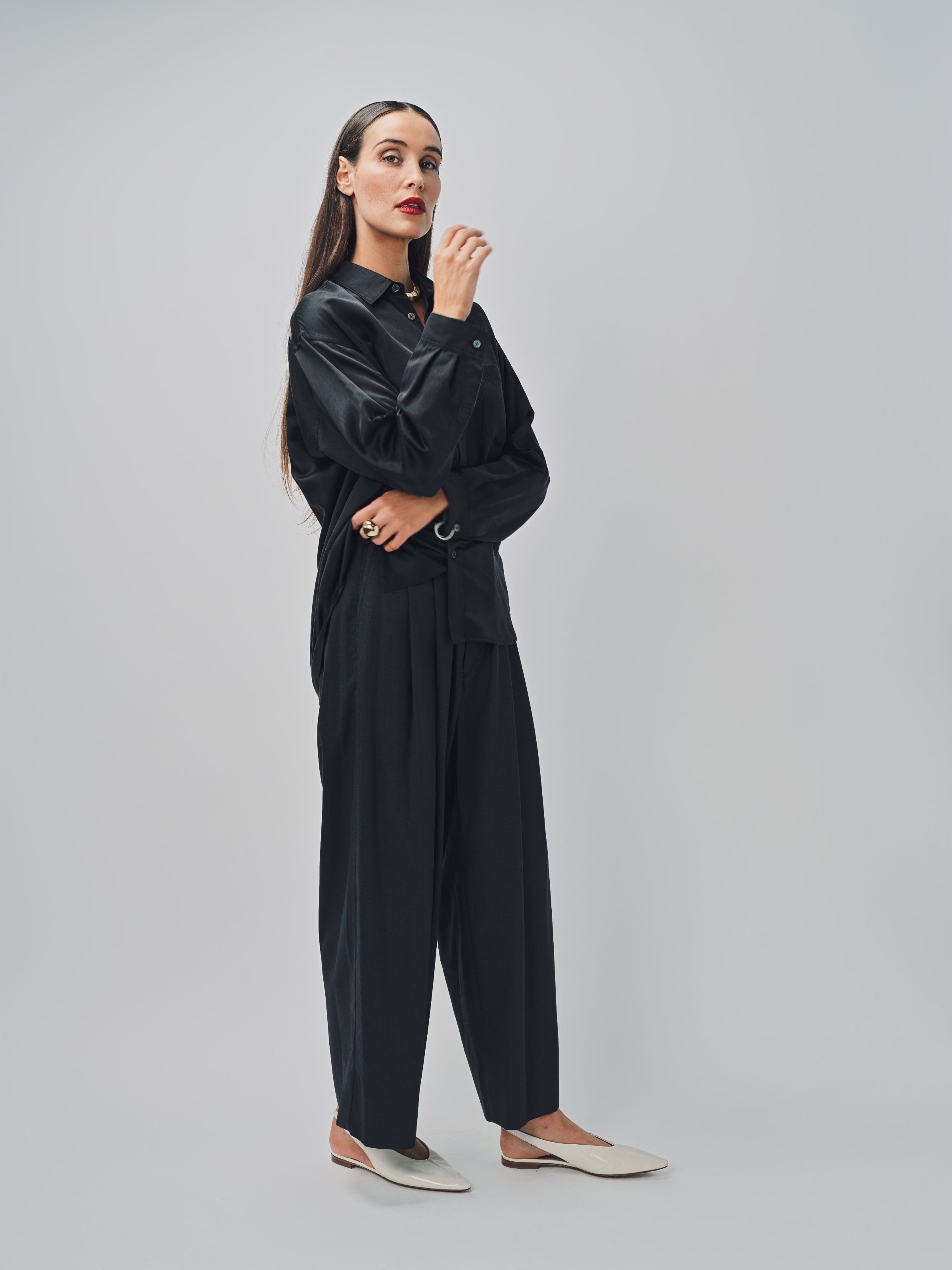 Arts & Science Regular Collar Standard Shirt Black / 1