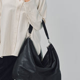 Arts & Science Zipper Laundry Shoulder Bag Black / One Size