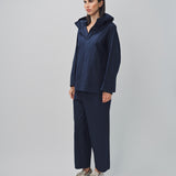 Arts & Science Hooded Short Coat Navy / 1