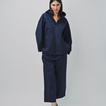 Arts & Science Hooded Short Coat Navy / 1